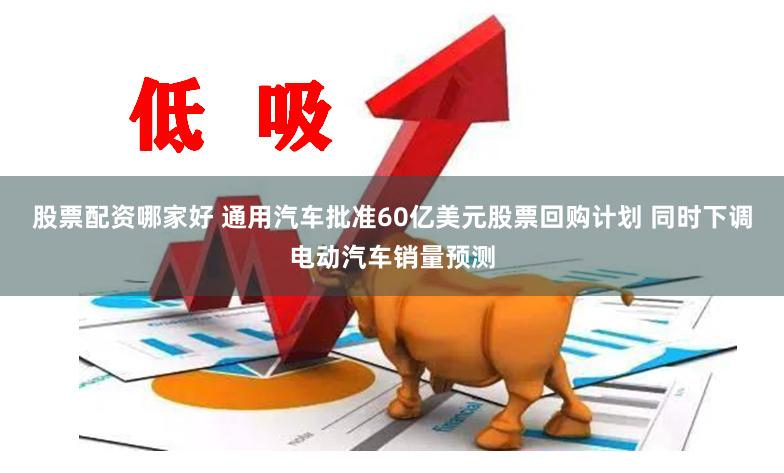 股票配资哪家好 通用汽车批准60亿美元股票回购计划 同时下调电动汽车销量预测