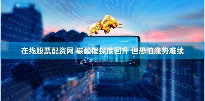 在线股票配资网 碳酸锂探底回升 但恐怕涨势难续